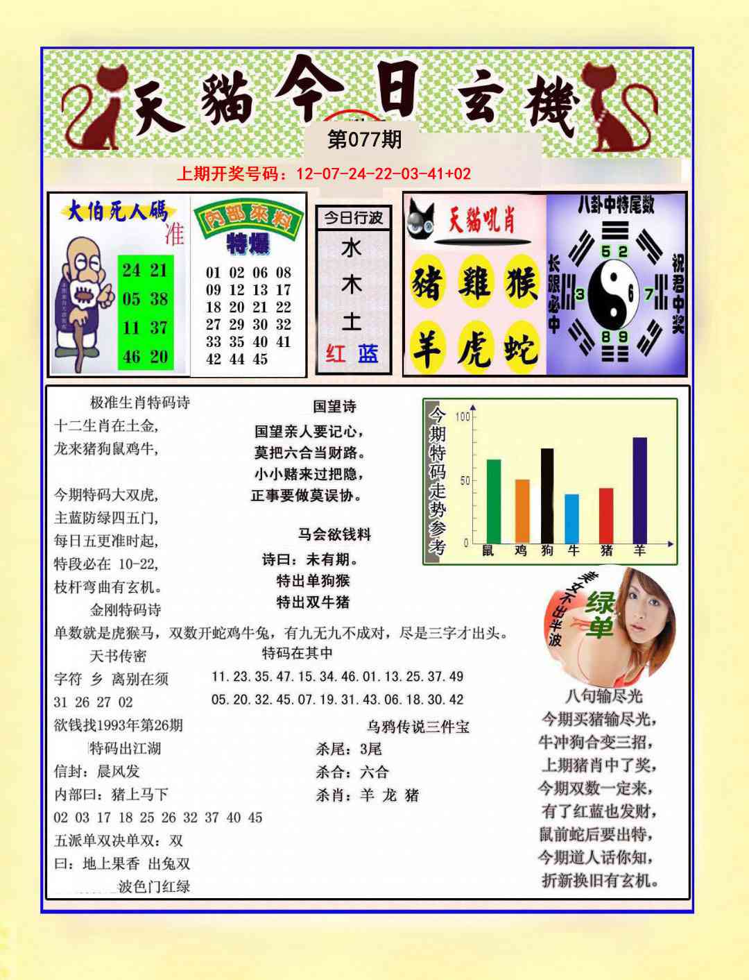 077期今日玄机图A[图]